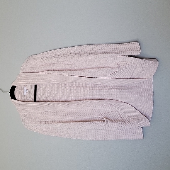 Gap Shawl Collar Neutral cream open front knit cardigan large - Picture 1 of 6